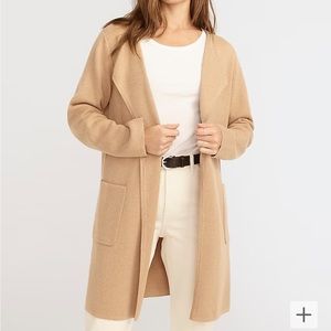 Juliette collarless sweater-blazer